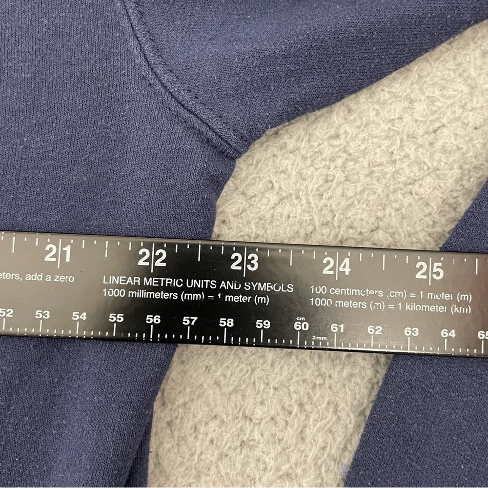 Penn State Hoodie Sz L Navy Nittany Lion Pro Edge Pullover - Picture 7 of 9